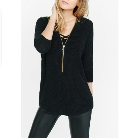 Express Zipup Sweater - Picture 4 of 4